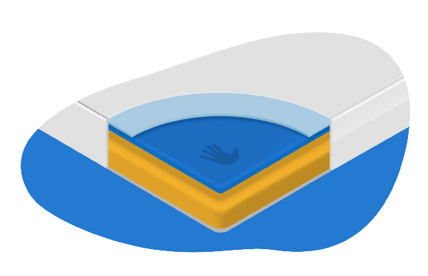 Colchão de espuma viscoelástica